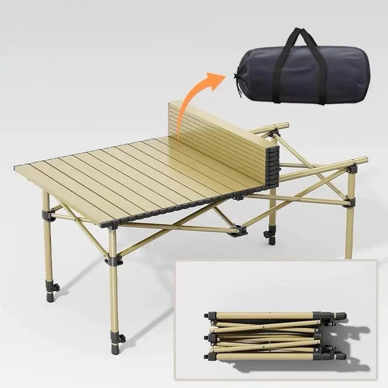 Table de Camping Pliable en Aluminium – Légère et Portable