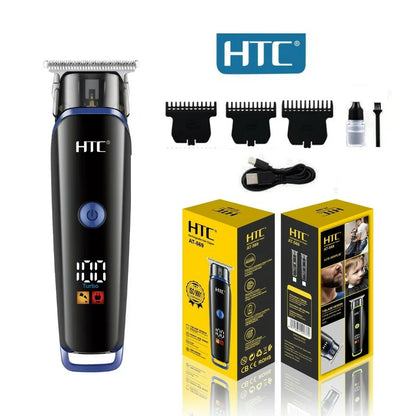 Tondeuse cheveux et barbe rechargeable HTC AT-569