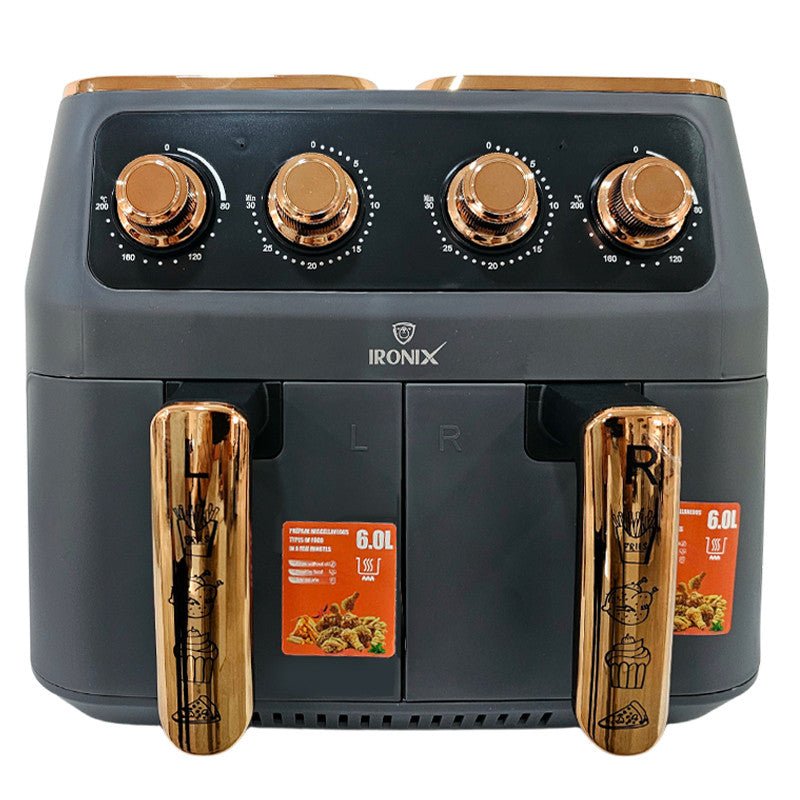 Air Fryer Ironix Double Seau 12 L – 2800w - Homex Market