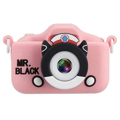 Appareil photo numérique pour enfants Mr Black – Rose - Homex Market