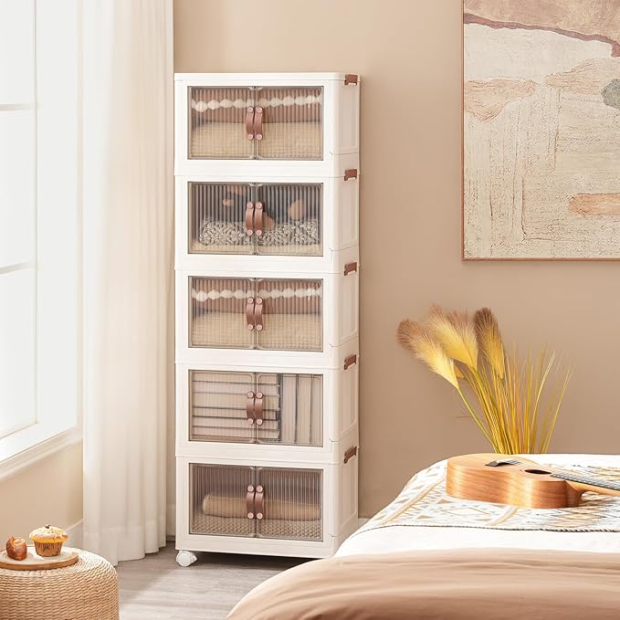 Armoire de rangement en PVC blanc - Homex Market