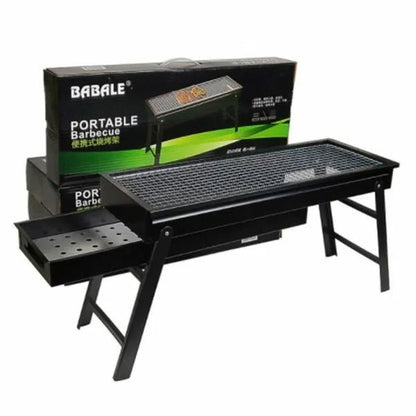 Barbecue Rectangulaire 23cm x 33.5cmx 6cm Pied Pliable - Homex Market