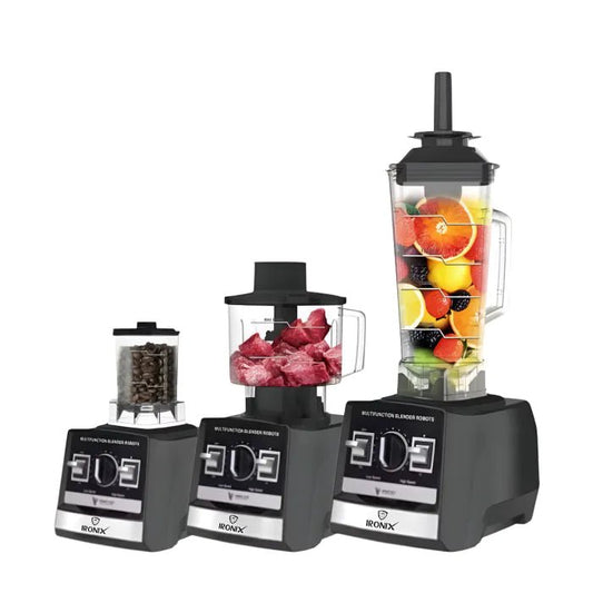 Blender 3en1 IRONIX WMN43 1000W Noir - Homex Market