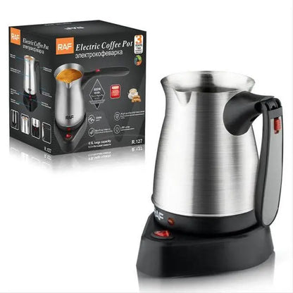 Cafetière Électrique - RAF - 600W Inox - Homex Market