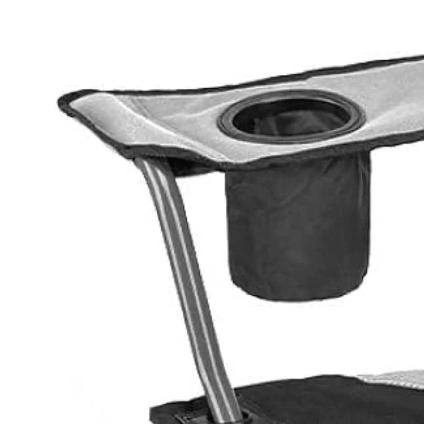 Chaise de camping Grand modèle pliantes avec porte-gobelet à dossier haut - Homex Market
