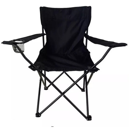 Chaise Pliante pour Plage et Camping Noir