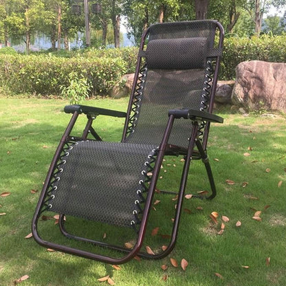 Chaise Longue De Plage Et De Camping Pliable
