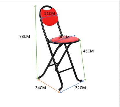 Chaise de prière pliante métallique - Homex Market