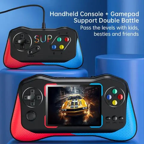 Console de Jeux Joystick Game Q12 - bleu et rouge - Homex Market