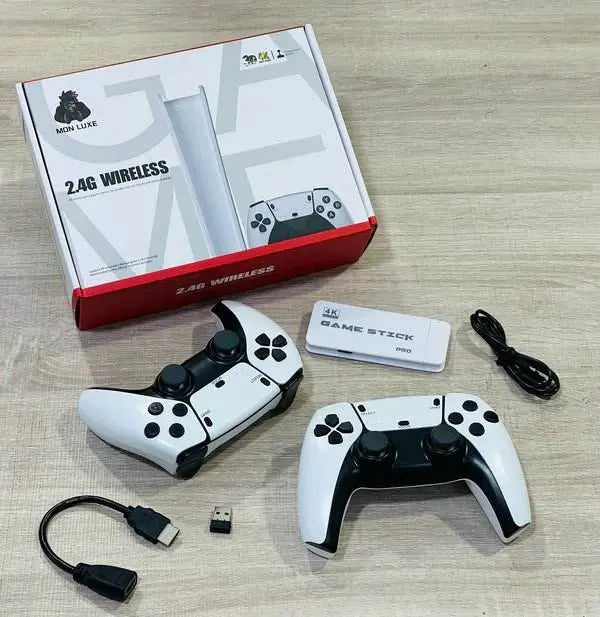 Consoles de jeux vidéo M8 Pro, contrôleurs sans fil 2.4G, simulateur 4K rétro, Double joueurs, bâton de jeu, cadeau pour enfant - Homex Market