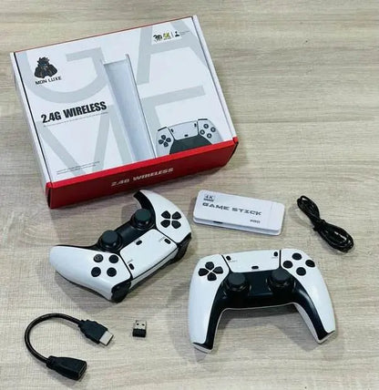 Consoles de jeux vidéo M8 Pro, contrôleurs sans fil 2.4G, simulateur 4K rétro, Double joueurs, bâton de jeu, cadeau pour enfant - Homex Market