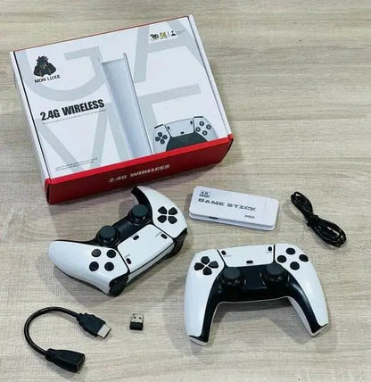 Consoles de jeux vidéo M8 Pro, contrôleurs sans fil 2.4G, simulateur 4K rétro, Double joueurs, bâton de jeu, cadeau pour enfant - Homex Market