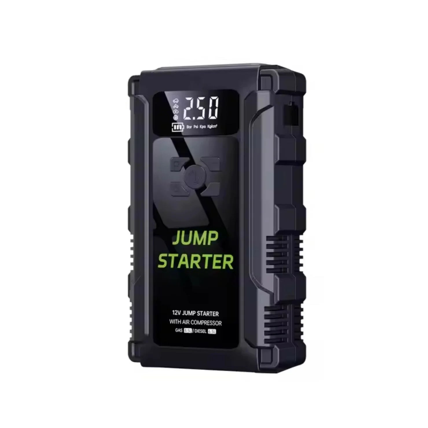 Démarreur de saut de voiture - gonfleur pneu portable K09 12 V - Homex Market