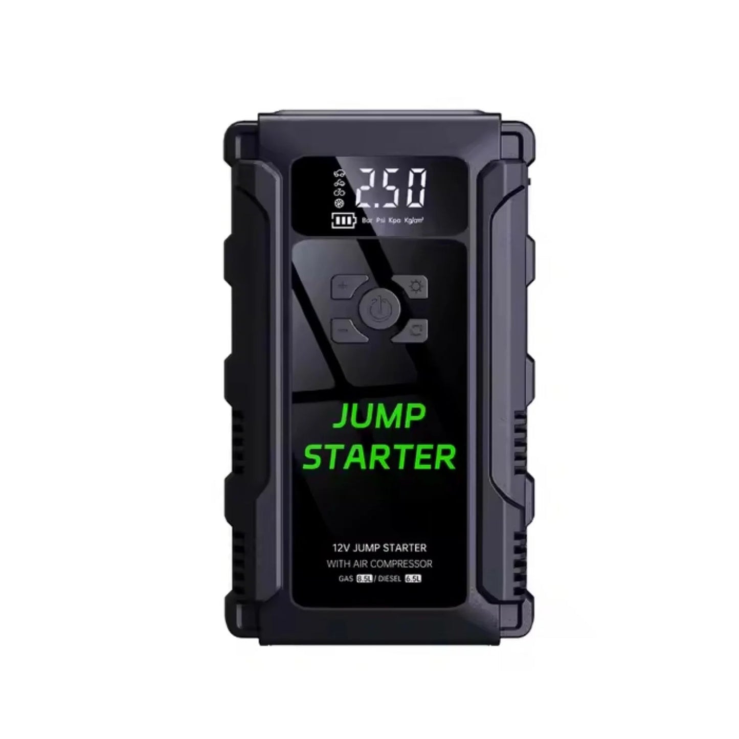 Démarreur de saut de voiture - gonfleur pneu portable K09 12 V - Homex Market