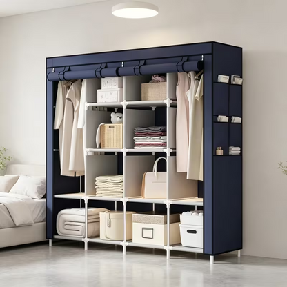 Armoire de rangement en tissu pliable