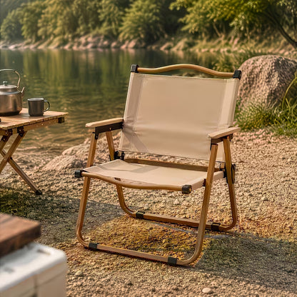 Chaise Pliable Acier - Idéale Camping, Plage et Jardin