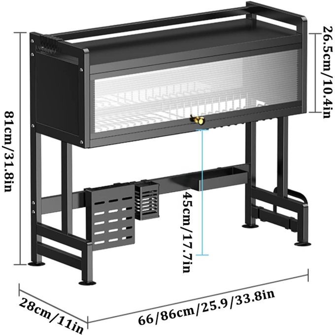 Égouttoir à Vaisselle en Acier Inoxydable - Homex Market