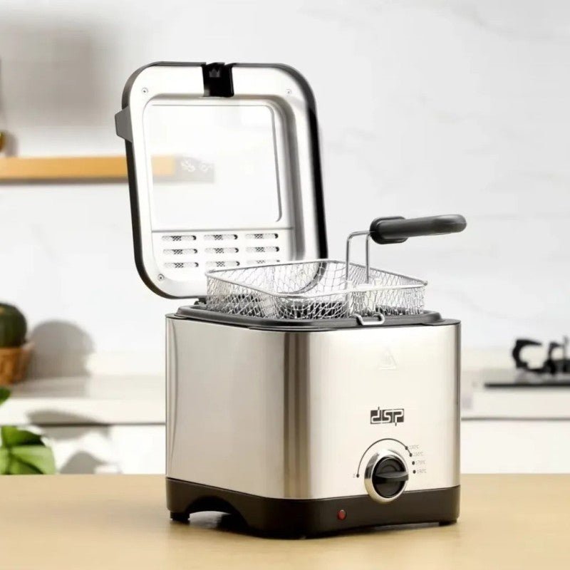 Friteuse électrique 1,5L 1000W - DSP KB2187 - Homex Market
