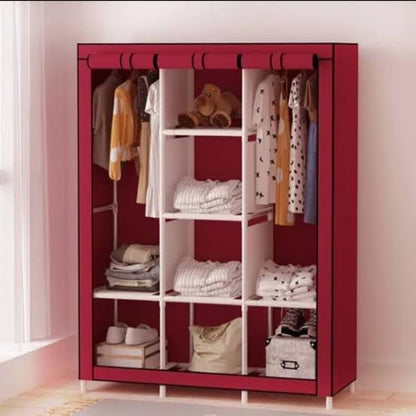 Armoire de rangement en tissu pliable
