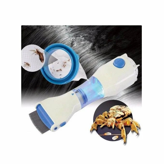 Peigne à vide électrique contre les poux v-comb