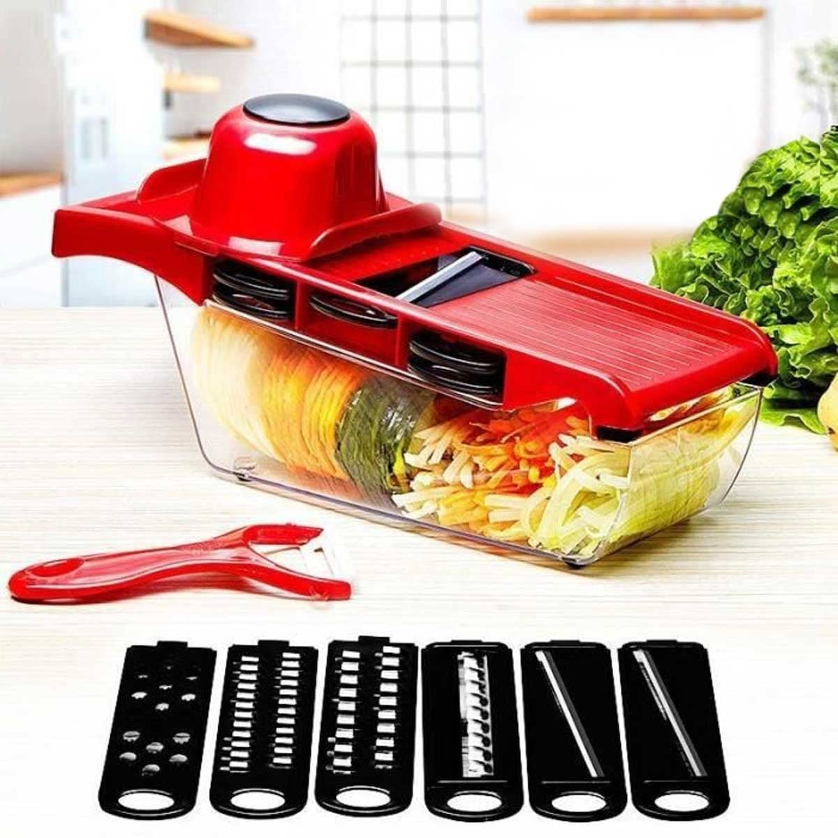Mandoline Trancheuse multiple 10 en 1 - Homex Market