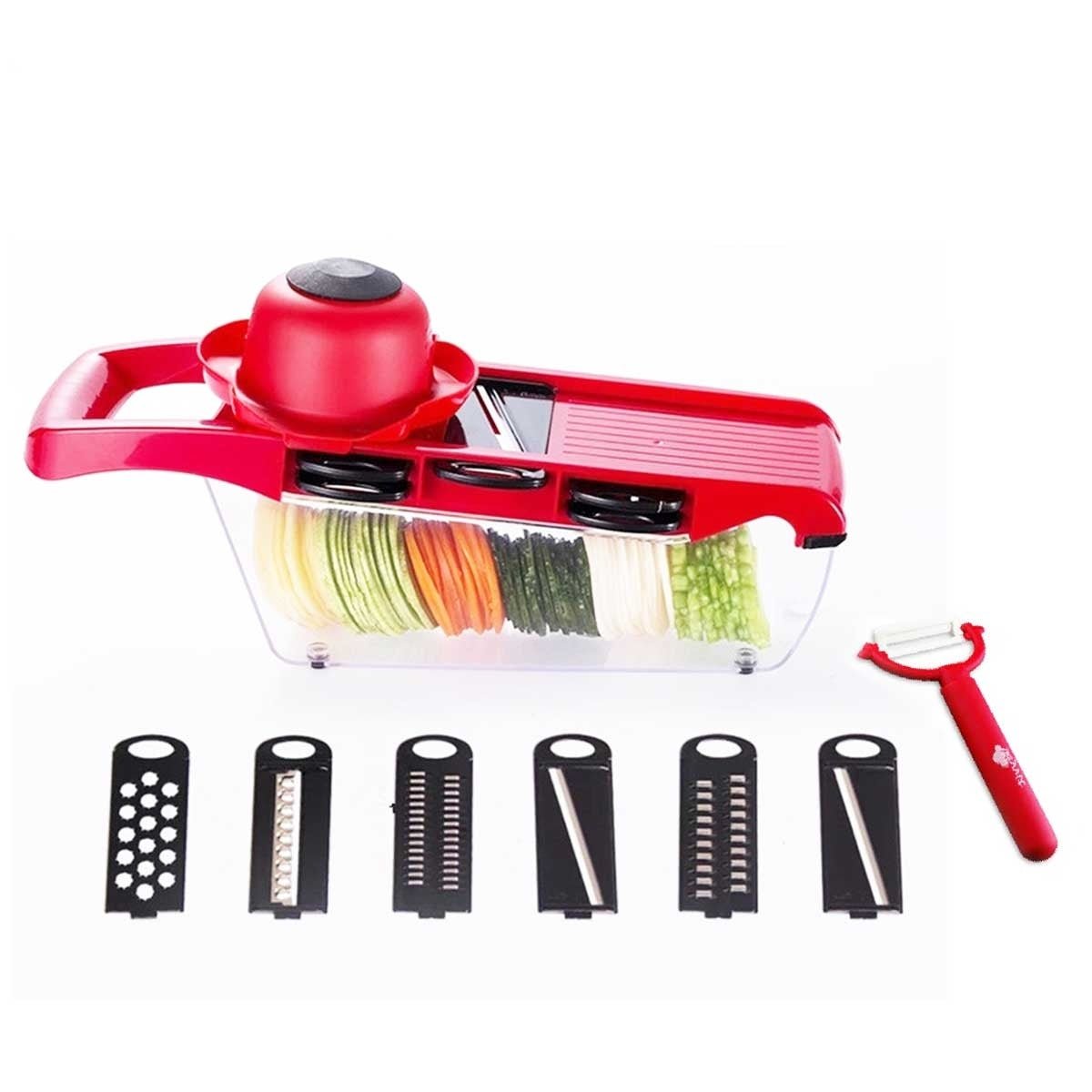 Mandoline Trancheuse multiple 10 en 1 - Homex Market