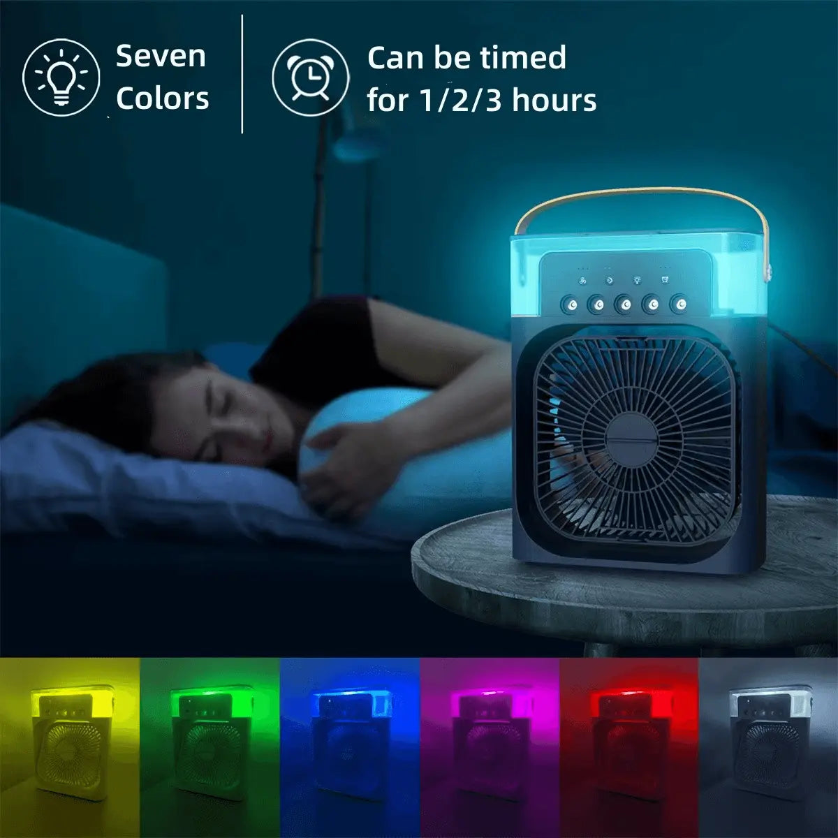 Mini Ventilateur Électrique 3 En 1 avec réservoir - Homex Market
