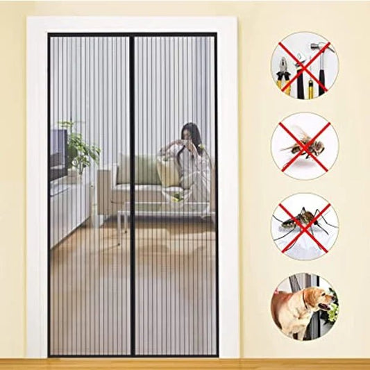 Moustiquaire Magnétique pour Porte – Installation Facile - Homex Market