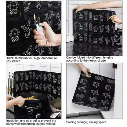 Pack de 2 Plaques de déflecteur de cuisinière + 5 Couverture pour Brûleur - Homex Market