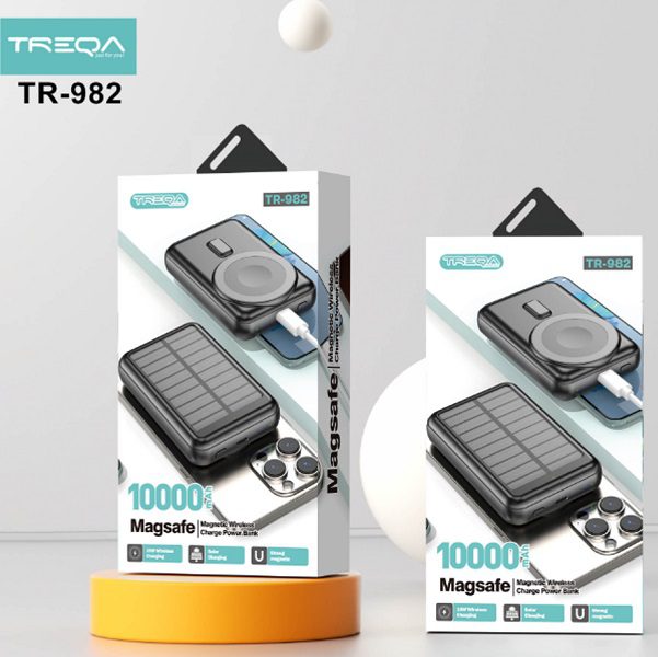 Power Bank Solaire avec Recharge Sans Fil - Homex Market
