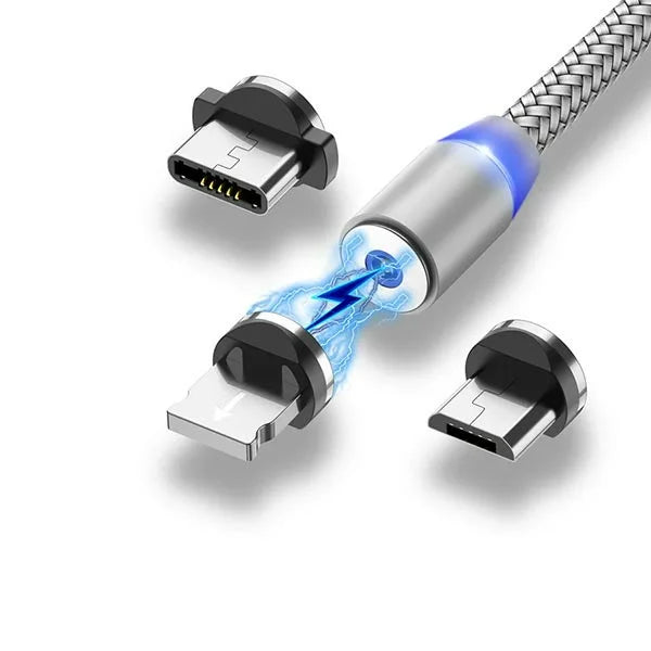 Câble de recharge magnétique 3en1