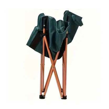 Chaise pliable avec poche pour plage et camping