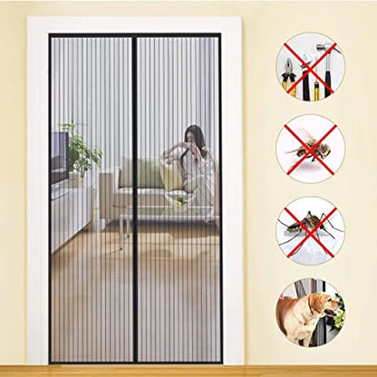 Moustiquaire Magnétique pour Porte – Installation Facile