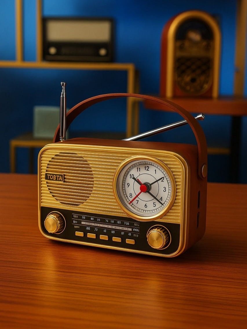 Radio Antique 3 Bandes FM/AM/SW, Style Vintage - Homex Market