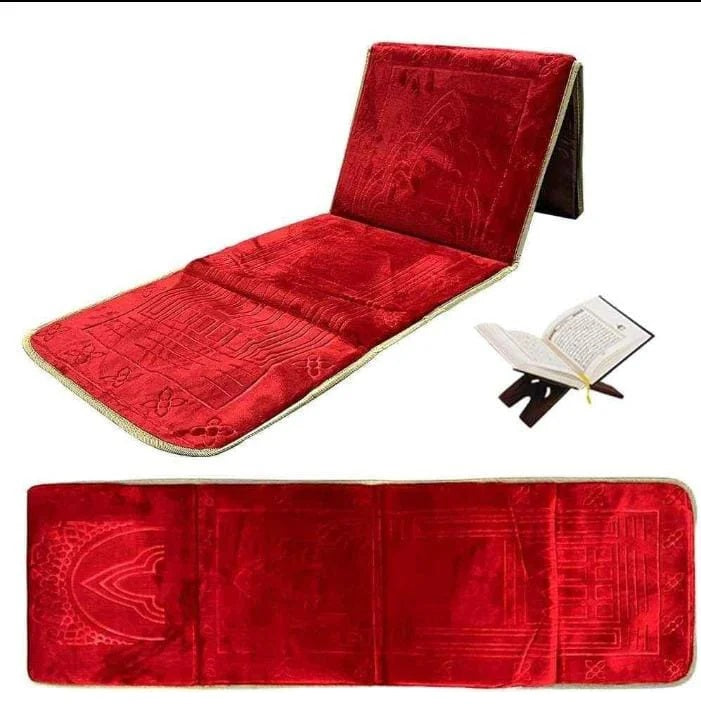 Tapis de Prière avec Dossier Inclinable