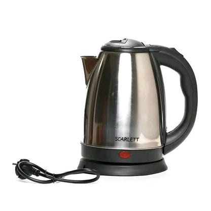 BOUILLOIRE CHAUFFANTE ELECTRIQUE SANS FIL SCARLETT EN ACIER INOXYDABLE -2L-