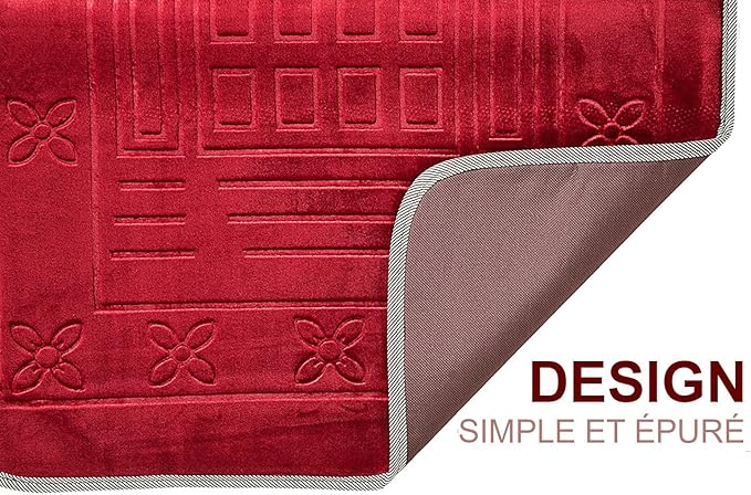 Tapis de Prière avec Dossier Inclinable