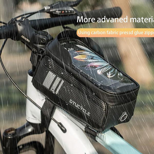 Sac de Vélo Étanche avec Support Téléphone – DTUCYCLE