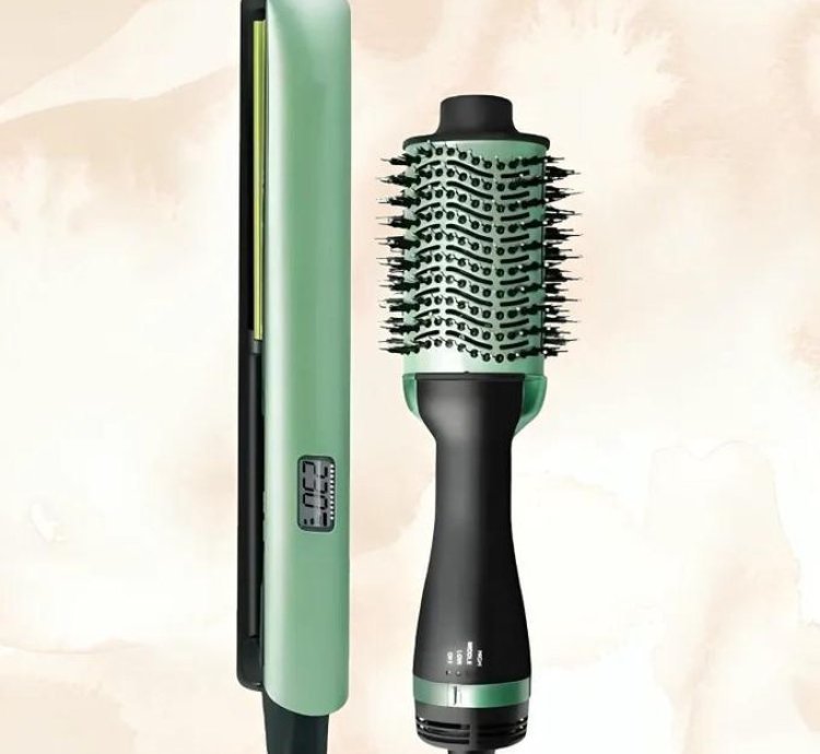 Sonar COMBO 2 en1 Brosse & Lisseur Avocat & Macadamia - Homex Market