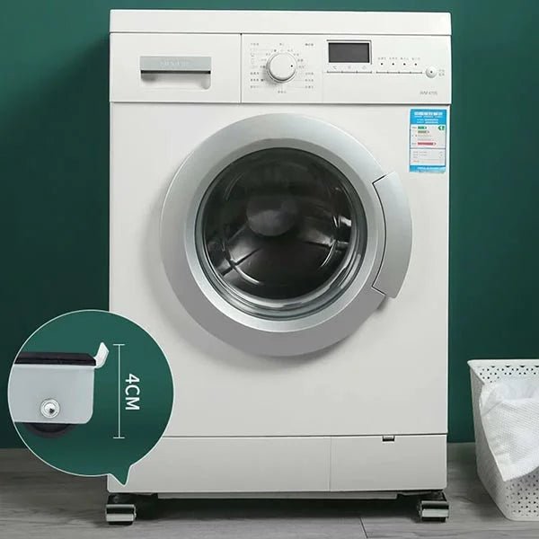 Support de Machine à laver, réfrigérateur & meubles avec support de Base réglable à roulettes - Homex Market