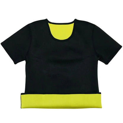 T-shirt de sudation - Haut minceur - Transpiration et raffermissement de la silhouette - Homex Market
