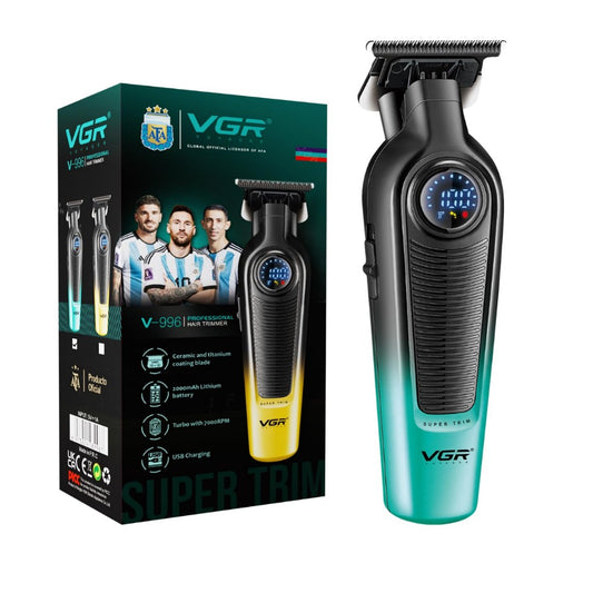 Tondeuse à cheveux professionnelle rechargeable VGR V-996